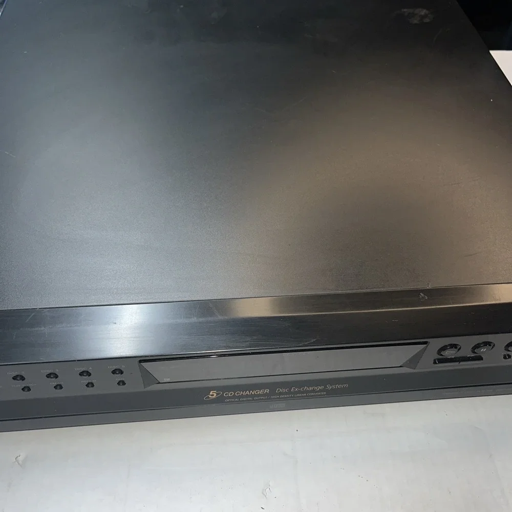 Sony CDP-CE375 - 5 Disc Carousel Changer - Tested & Works - No Remote - No Knob